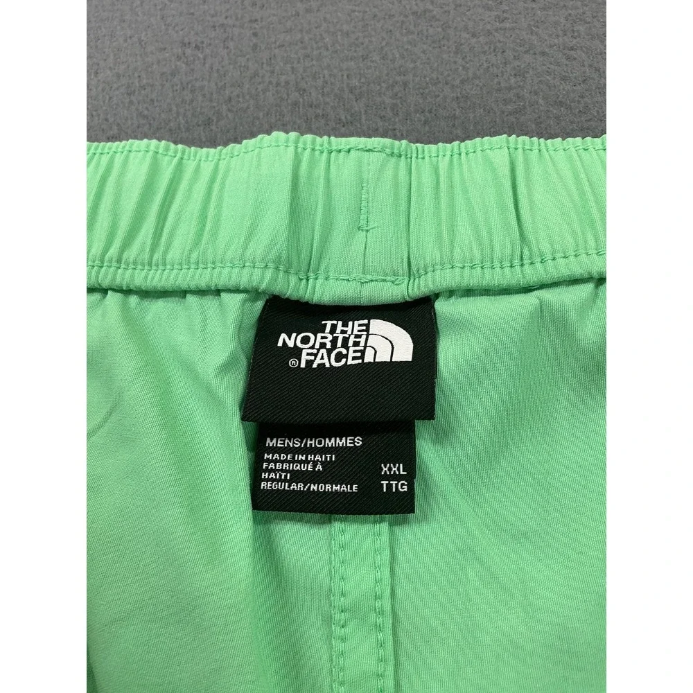 The North Face‎ Swim Trunks Mens 2XL Green Elastic Waist Mesh Lined Quick Dry